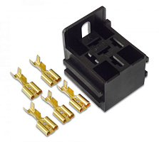 Relay socket with pins КРК5 (5pcs-6,3mm)