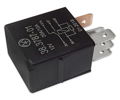 38.3787-01 12V 20/10А 5-pin with resistor